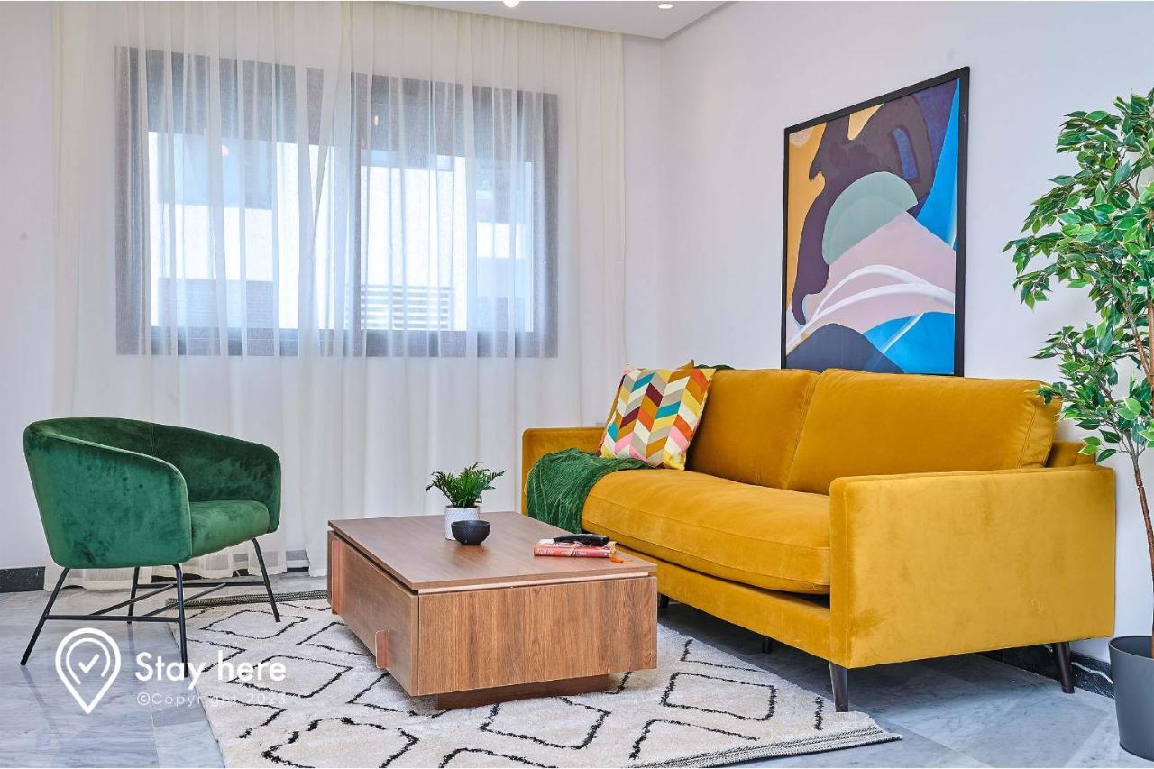 Stayhere Rabat - Hay Riad - Sophisticated Residence Exterior foto